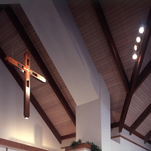 The LED retrofit delivers warm comfortable illumination where you need it.