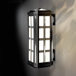 Riverside Square Bracket Mount Exterior Sconce