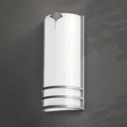 Column Sconce Leaf Exterior